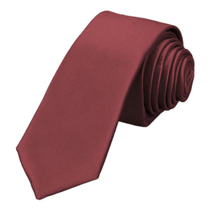 Zinfandel Skinny Necktie, 2" Width